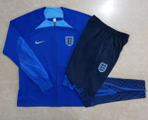 2022 England Blue Jacket Tracksuit ( A545)
