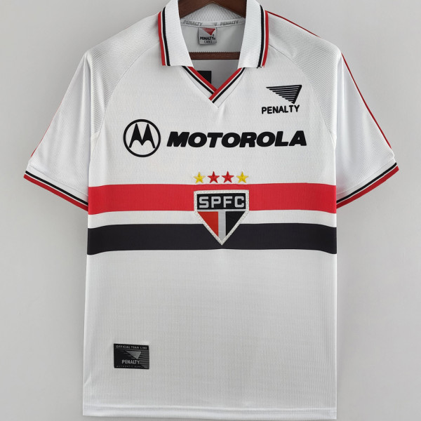 1999 Sao Paulo Home Retro Soccer Jersey