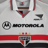 1999 Sao Paulo Home Retro Soccer Jersey