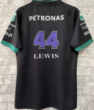 2022 Mercedes AMG Petronas F1 LEWIS 44 Black Team T-Shirt