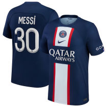 MESSI #30 PSG Home 1:1 Fans Soccer Jersey 2022/23