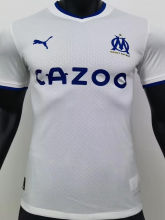 2022/23 Marseille Home White Player Soccer Jersey