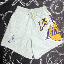 2022/23 Lakers Light Grey NBA Cotton Pants
