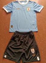 2022/23 Uruguay Home Blue Kids Soccer Jersey