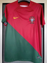 2022/23 Portugal 1:1 Quality Home Red Fans Soccer Jersey