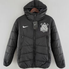 2022/23 Corinthians Black Cotton Jacket 白色标