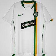 2006/07 Celtic Third White Retro Soccer Jersey