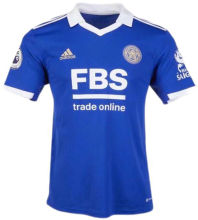 2022/23 Leicester City Home Blue Fans Soccer Jersey