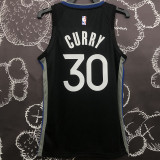 Warriors CURRY #30 Black Grey NBA Jerseys