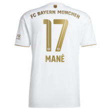 Mané #17 BFC Away White Fans Soccer Jersey 2022/23