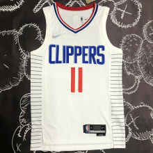 2022/23 Clippers WALL #11 White 75 Years NBA Jerseys 75周年