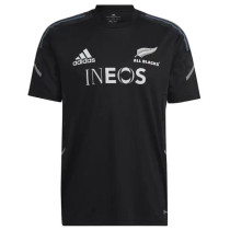 2022/23 All Blacks Black Rugby Shirt 全黑