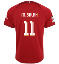 M.SALAH #11 LFC 1:1 Home Fans Jersey 2022/23 (UCL Font 欧冠字体)