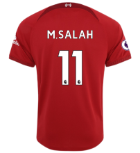 M.SALAH #11 LFC 1:1 Home Fans Jersey 2022/23 (League Font)
