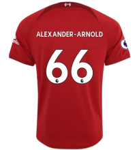 ALEXANDER-ARNOLD #66 LFC 1:1 Home Fans Jersey 2022/23 (League Font)