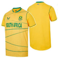 2022/23  South Africa Yellow Cricket Jersey 南非