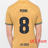 2022/23 BA 1:1 Quality Away Glod Fans Soccer Jersey