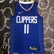 2022/23 Clippers WALL #11 Blue 75 Years NBA Jerseys 75周年