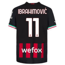 IBRAHIMOVIC #11 AC Milan 1:1 Home Fans Jersey 2022/23