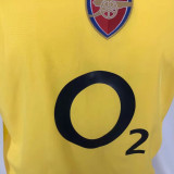 2005/06 ARS Away Yellow Retro Soccer Jersey