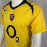 2005/06 ARS Away Yellow Retro Soccer Jersey
