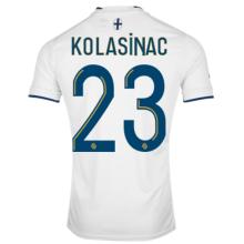 KOLASINAC # 23 MS 1:1 Quality Home White Fans Jersey 2022/23