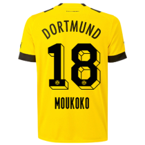 MOUKOKO #18 BVB 1:1 Home Fans Jersey 2022/23