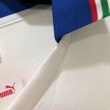 1982 Italy Away White Retro Soccer Jersey