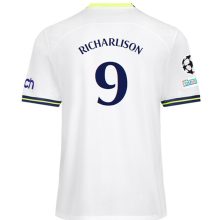 RICHARLISON #9 TH FC 1:1 Home Fans Jersey 2022/23 (UCL Fonts 欧冠字体)