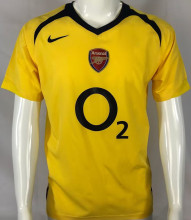 2005/06 ARS Away Yellow Retro Soccer Jersey