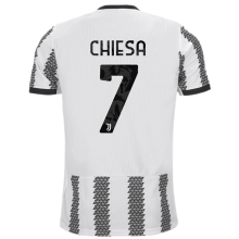 CHIESA #7 JUV Home 1:1 Fans Soccer Jersey 2022/23
