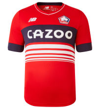 2022/23 Lille Home Red Fans Soccer Jersey