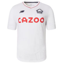 2022/23 Lille Away White Fans Soccer Jersey