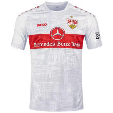 2022/23 VFB Stuttgart Home White Fans Soccer Jersey