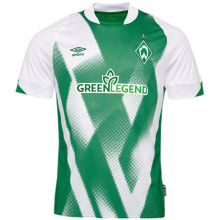 2022/23 Werder Bremen Home Green White Fans Soccer Jersey