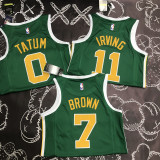 Celtics BROWN  #7 Green NBA Jerseys