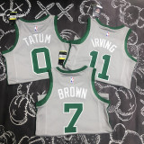 Celtics TATUM #0 Grey  NBA Jerseys