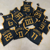 Warriors CURRY #30 Black  NBA Jerseys