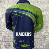 2022/23 Canberra Raiders Rugby Fishing Jersey 突击者