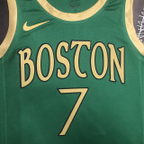 Celtics BROWN #7 Green City Edition NBA Jerseys