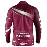 2022/23 Maroons Rugby Fishing Jersey 马鲁