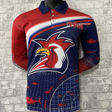 2022/23 Sydney Roosters Rugby Fishing Jersey 雄鸡