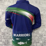 2022/23 New Zealand Warriors Rugby Fishing Jersey 勇士
