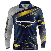 2022/23 North Queensland Cowboys Rugby Fishing Jersey 牛仔