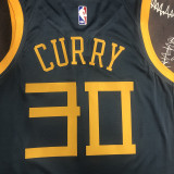 Warriors CURRY #30 Black  NBA Jerseys
