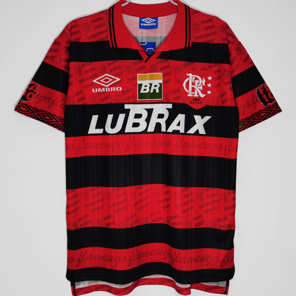 1995 Flamengo Home Retro Soccer Jersey