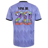 VINI JR．#20  RM 1:1 Quality Away Fans Jersey 2022/23 Color Font ★★