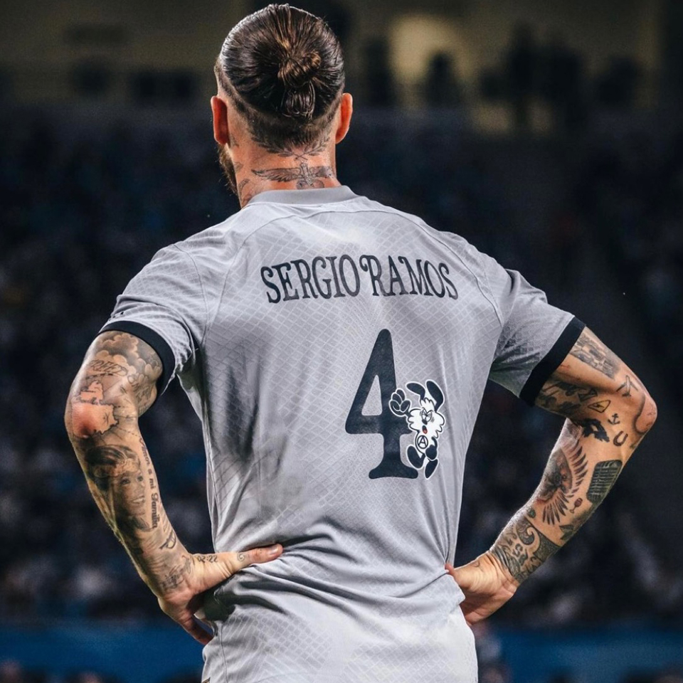 NEYMAR JR #10 PSG Away Grey Fans Jersey 2022/23 Verdy Font