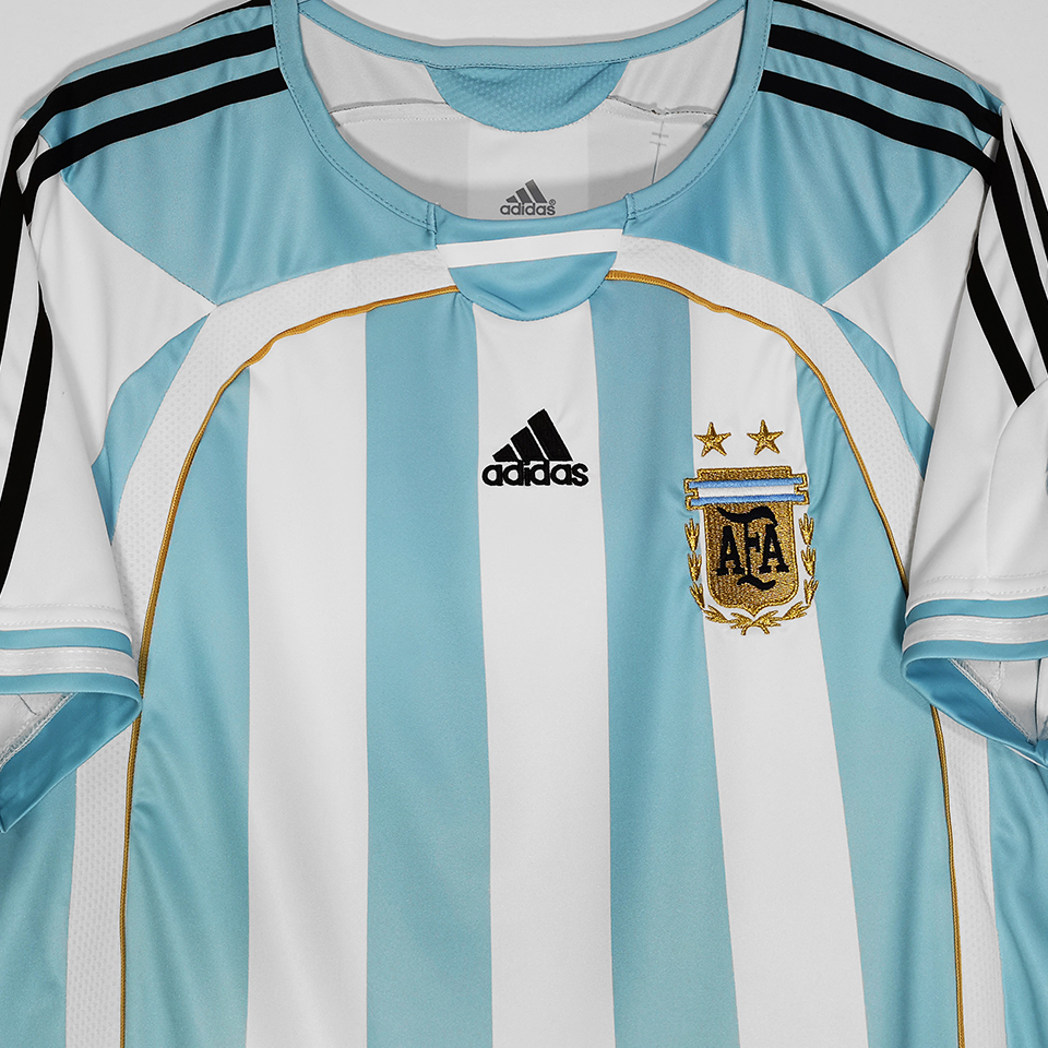 Retro 2006 Argentina Home Jersey - Kitsociety