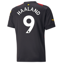 HAALAND #9 Man City 1:1 Away Fans Jersey 2022/23 (League Font)